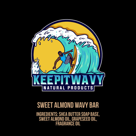Sweet Almond Wavy Bar